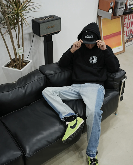 Stussy x OUR LEGACYコラボ太極パーカー
