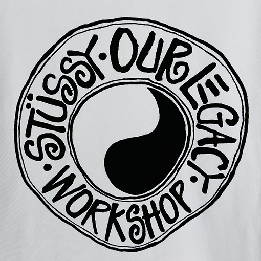 Stussy x OUR LEGACYコラボ太極パーカー