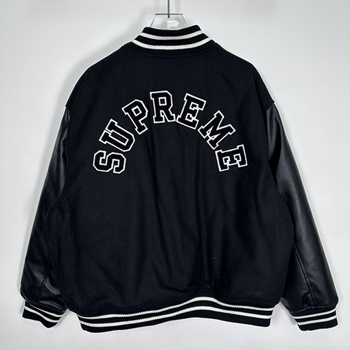 シュプリーム  秋冬コレクションTIGER VARSITY JACKET刺繍ラベリングタイガーベースボール服