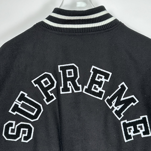 シュプリーム  秋冬コレクションTIGER VARSITY JACKET刺繍ラベリングタイガーベースボール服