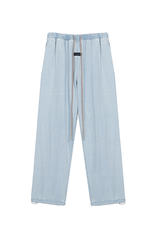 フィアオブゴッド ファッションストレッチストリングデニムパンツ