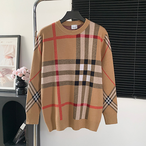 バーバリー コピー BURBERRYストライプニットセーター