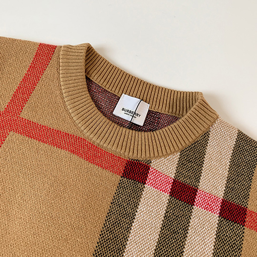 バーバリー コピー BURBERRYストライプニットセーター