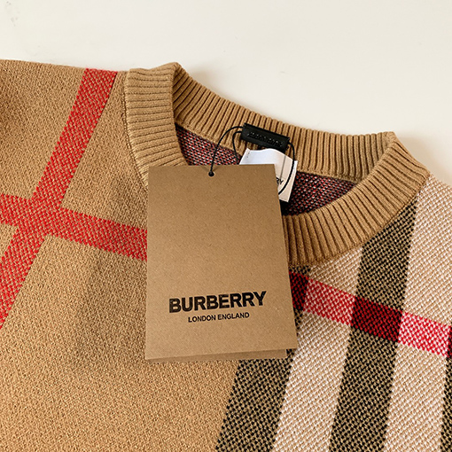 バーバリー コピー BURBERRYストライプニットセーター