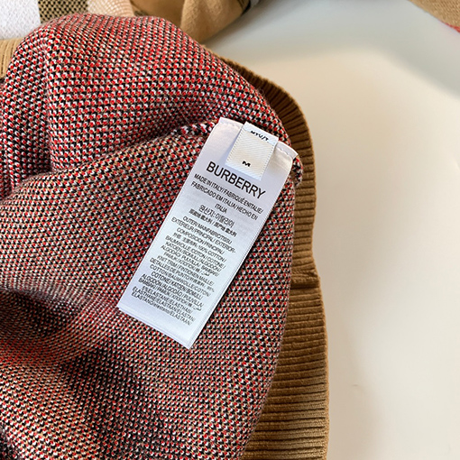 バーバリー コピー BURBERRYストライプニットセーター
