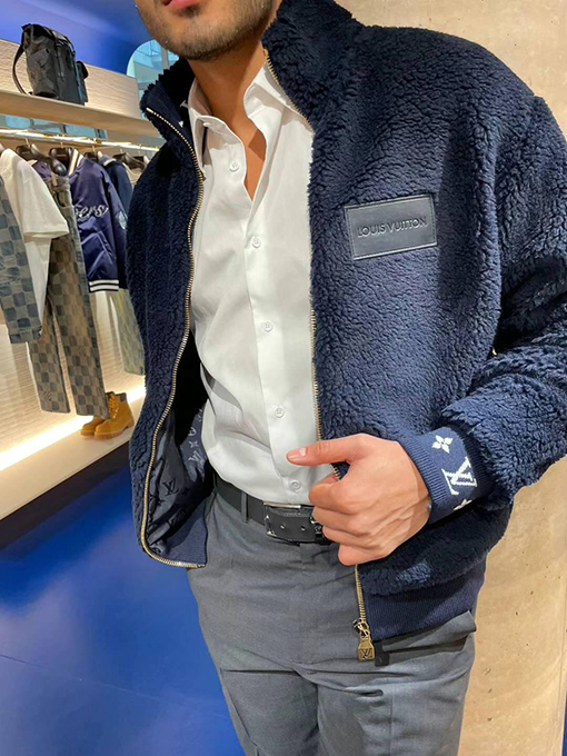 ルイヴィトン 24ssテディ長袖コート