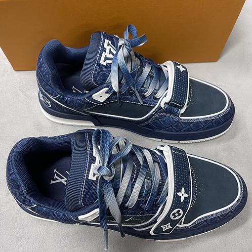 ルイヴィトンコピー Louis V Trainer Sneaker 24FW マジックテープシリーズ スニーカー