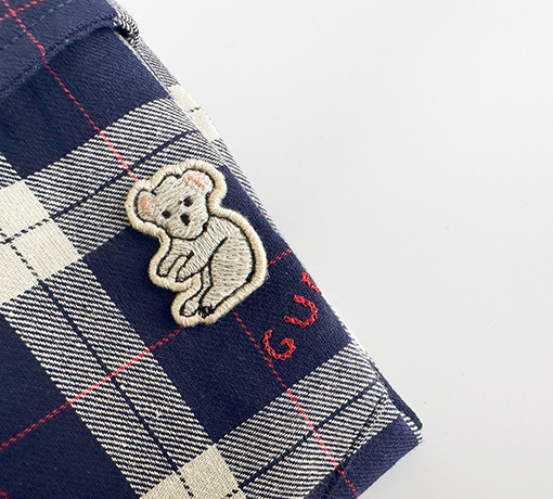 グッチGUCCIスーパーコピー コアラ刺繍 チェック シャツ