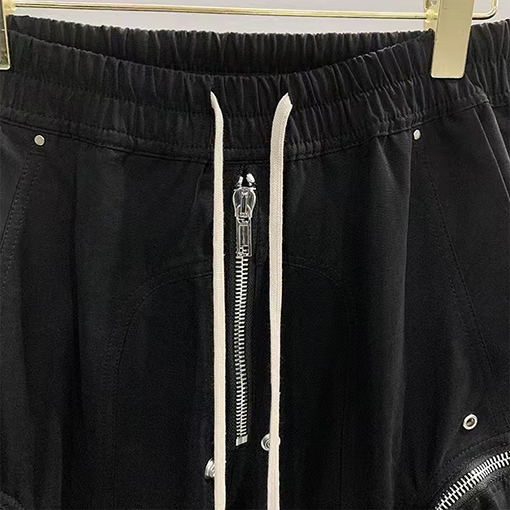 リックオウエンスRick Owensスーパーコピージップ カーゴパンツ メンズ