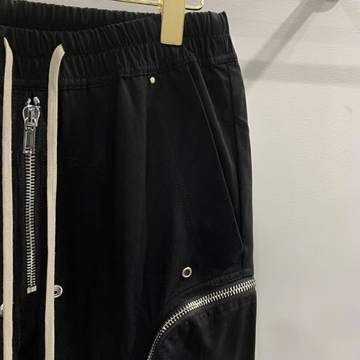 リックオウエンスRick Owensスーパーコピージップ カーゴパンツ メンズ