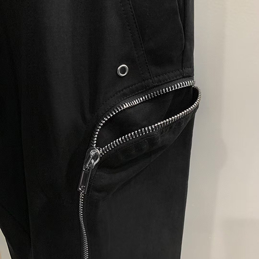 リックオウエンスRick Owensスーパーコピージップ カーゴパンツ メンズ