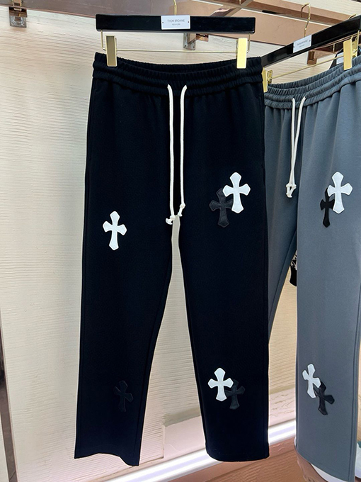 クロムハーツ刺繍されたアルファベットクラシックパンツ