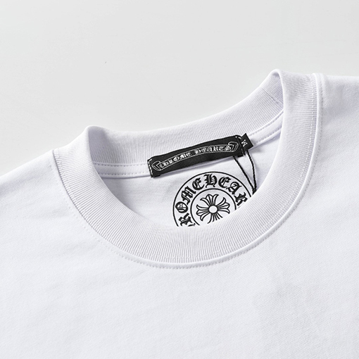 クロムハーツシリコン馬蹄十字架新モデル半袖Tシャツ