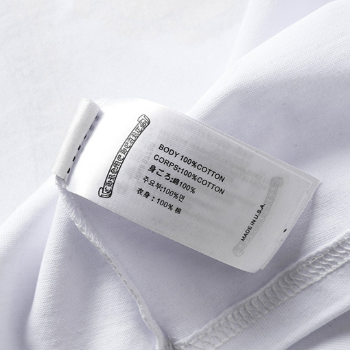 クロムハーツシリコン馬蹄十字架新モデル半袖Tシャツ