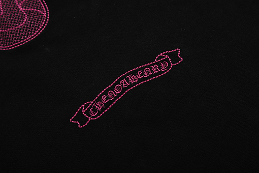 クロムハーツメッシュ透視刺繍半袖シャツ