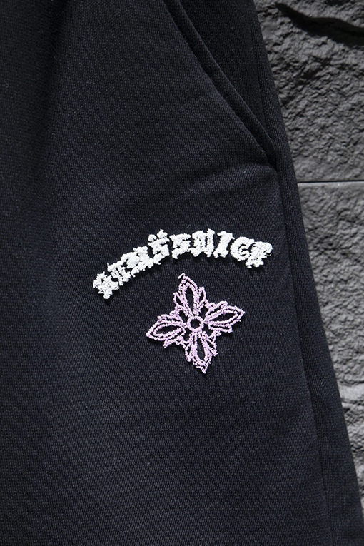 クロムハーツコピーロゴタオル刺繍ショーツ