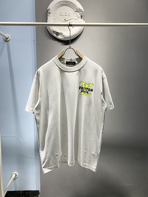 ルイヴィトン新しいのプリントTシャツ