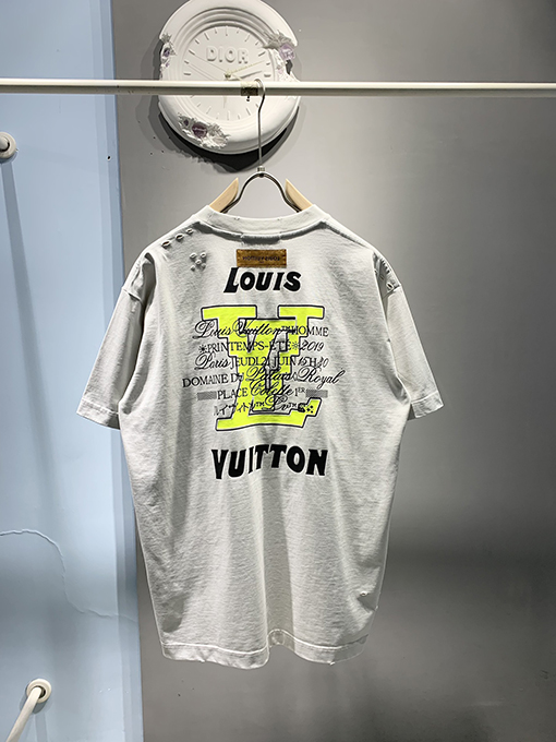 ルイヴィトン新しいのプリントTシャツ