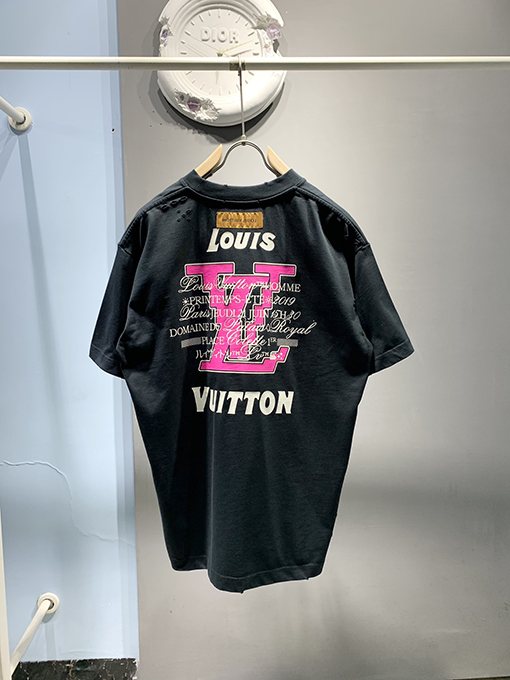 ルイヴィトン新しいのプリントTシャツ