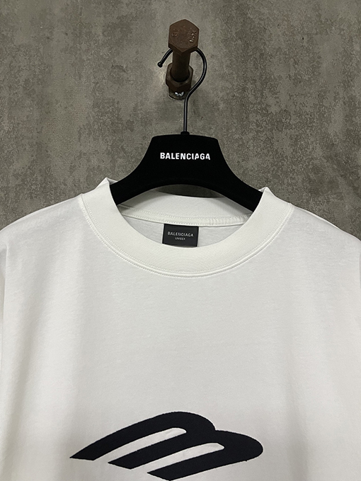バレンシアガ 3m ヴィンテージ刺繍半袖Tシャツ