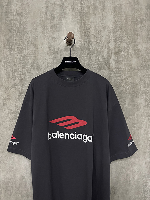 バレンシアガ 3m ヴィンテージ刺繍半袖Tシャツ