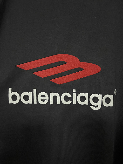 バレンシアガ 3m ヴィンテージ刺繍半袖Tシャツ