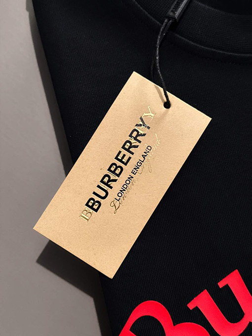 バーバリー 新しいプリント半袖Tシャツ
