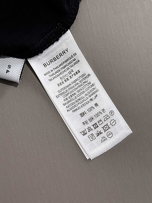 バーバリー 新しいプリント半袖Tシャツ
