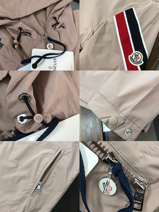 モンクレールナイロントレンチコートジャケット