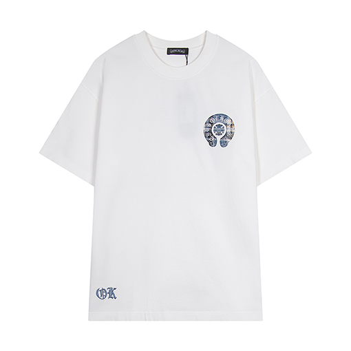 クロムハーツ刺繍半袖Tシャツ