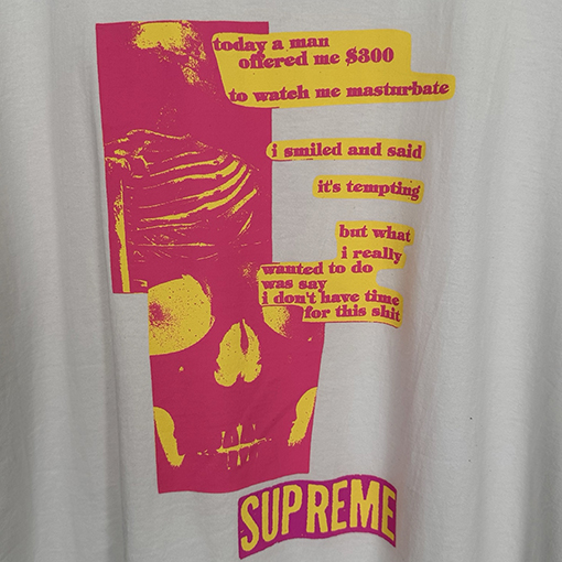 シュプリームスーパーコピーSUPREME 25SS  ANATOMYTシャツ  アナトミー Tシャツ 