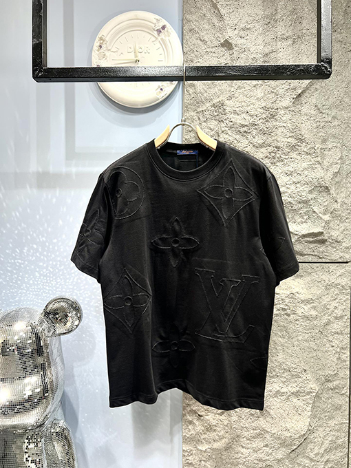ルイヴィトンフルサイズMONOGRAM刺繍カットTシャツ