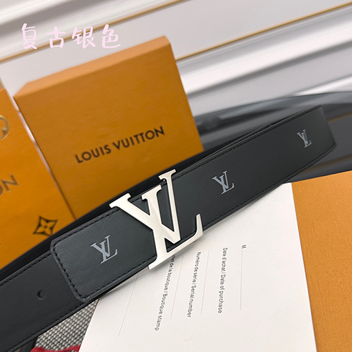 ルイヴィトン LV Initiales Blason 両面ベルト