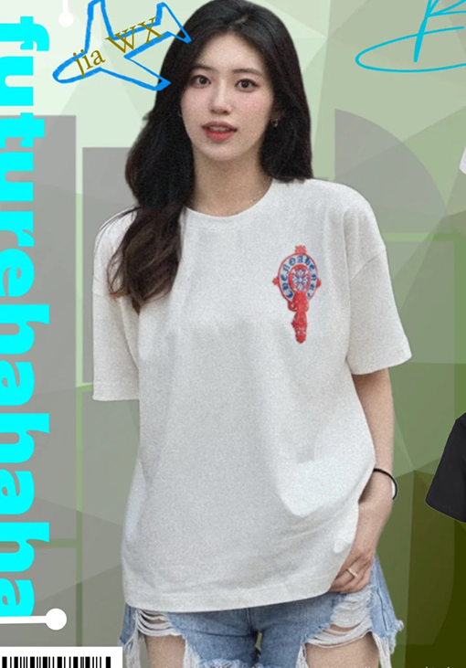 クロムハーツ発泡半袖Tシャツ