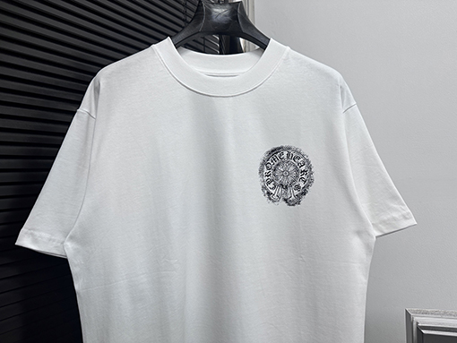 クロムハーツスーパーコピープリントラウンドネックTシャツ