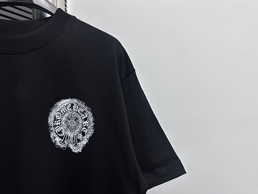 クロムハーツスーパーコピープリントラウンドネックTシャツ