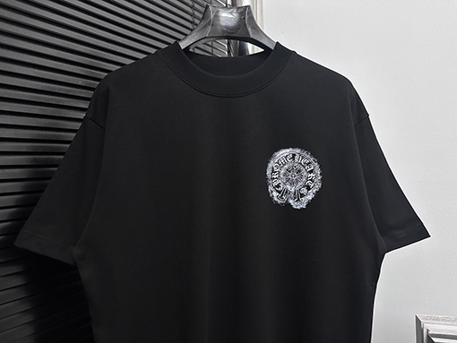 クロムハーツスーパーコピープリントラウンドネックTシャツ