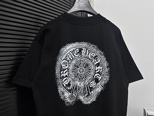 クロムハーツスーパーコピープリントラウンドネックTシャツ