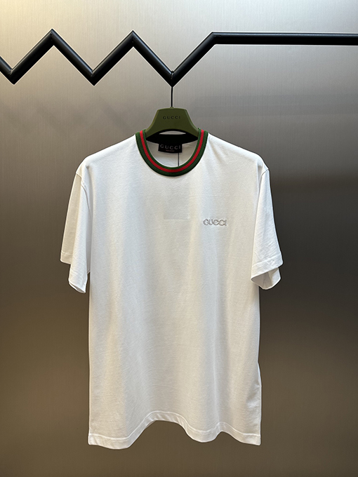 グッチコットン半袖シャツ