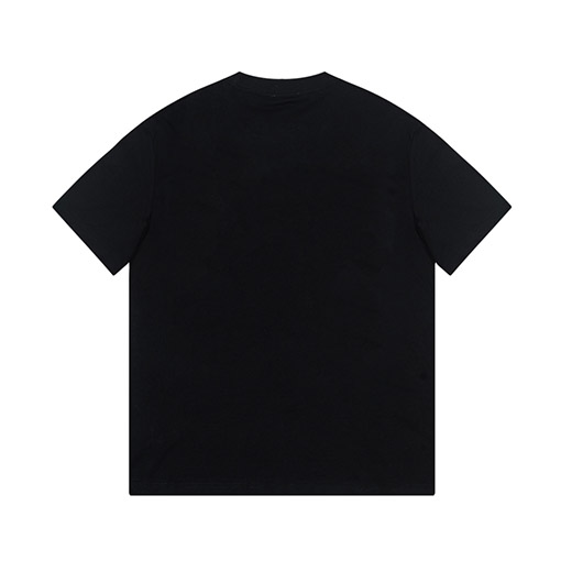 バーバリーコピー胸にアルファベットの半袖Tシャツ