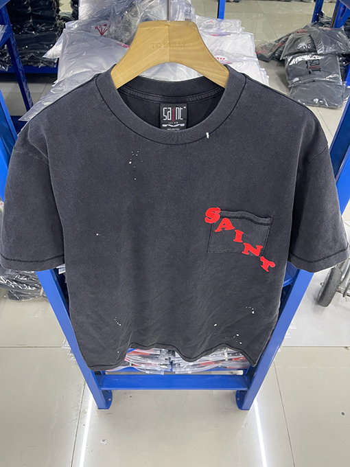 セント マイケル25SS“NO WEAPON FORMED AGAINST ME SHALL PROSPER“半袖Tシャツ