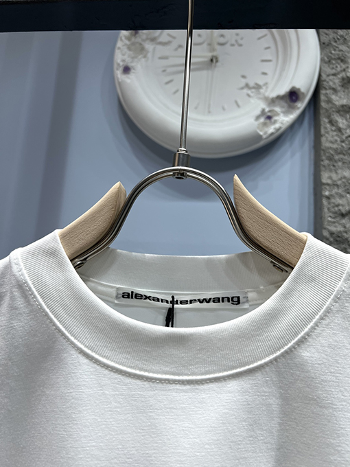 アレキサンダーワンカラーブロック ロゴプリント 半袖Tシャツ