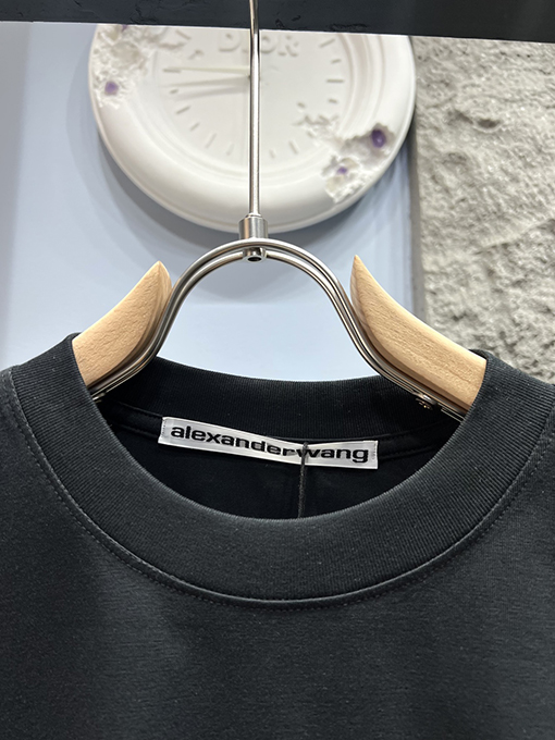 アレキサンダーワンカラーブロック ロゴプリント 半袖Tシャツ