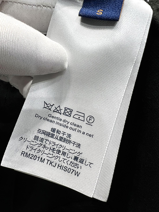 ルイヴィトンスーパーコピー刺繍ロゴ 半袖Tシャツ