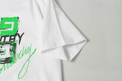 ジバンシイ高品質厚手プリント＋ラバーコーティング 半袖Tシャツ