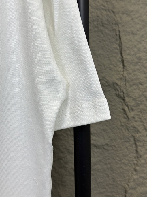 プラダポケットレザーパッチ ジップ付き クルーネック 半袖Tシャツ