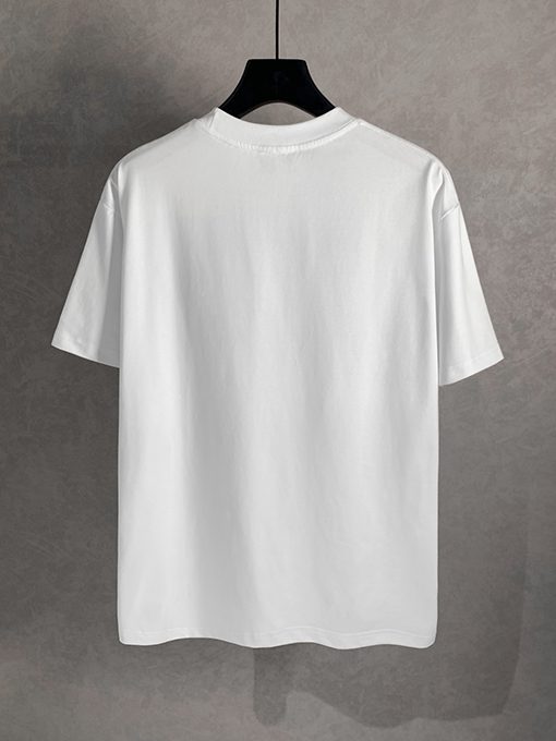 ディオールコピーロゴプリント クルーネック半袖Tシャツ