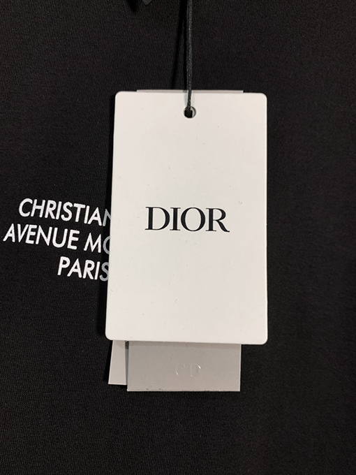 ディオールコピーロゴプリント クルーネック半袖Tシャツ