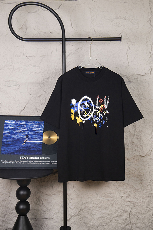 ルイヴィトンクルーネック半袖Tシャツ