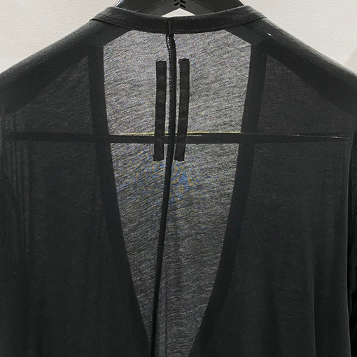 リックオウエンスビッグVネックニット長袖Tシャツ